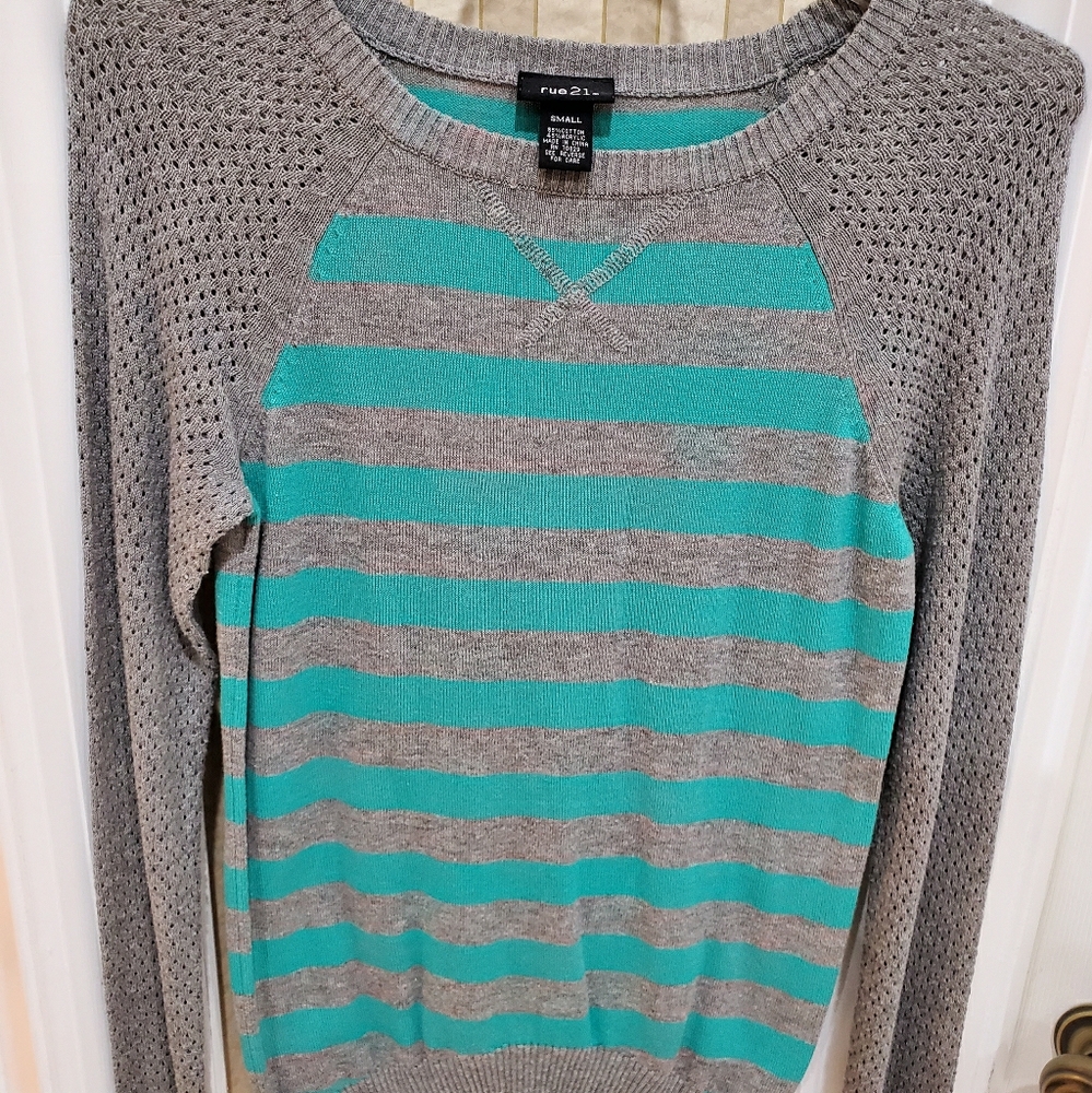 Rue 21 striped sweater
